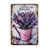 Metal Gnome with Bee Sign 2D Flat Garden Decor Outdoor Wall Art 20x30 cm