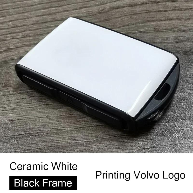Luxus Lederlegierung Autoschlüsselhülle Schlüsselersatzschale für Volvo S60 S90 XC40 XC60 XC90 V60 V90 Polestar 1 Polestar 2 Polestar 3