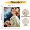 Disney Princess Belle Rose Paint By Number Kit Number Drawing Canvas DIY Picture Home Decor Painting Wall Art Oil Craft Gift 130