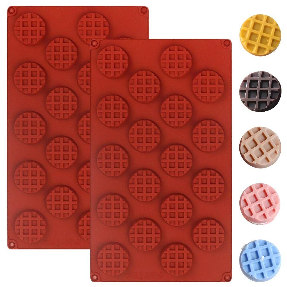 Food-Grade Silicone Baking Cake Molds Non-Stick Heat-Resistant Cookie Mold Reusable DIY Pudding Mould Dessert Baking