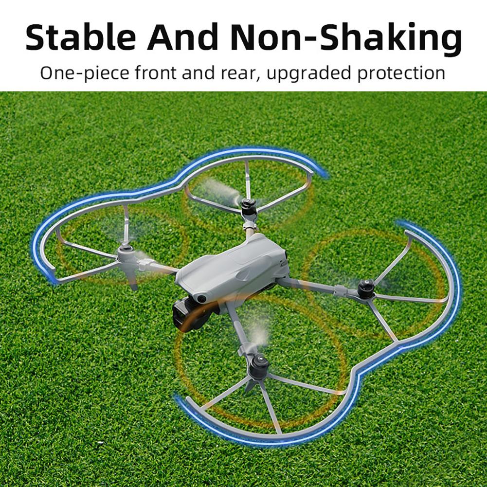 Drone Propeller Guard Drones Blades Flight Safety Propeller Paddle Protection Quick-Release Propeller Guards Compatible For DJI Mavic Air 3 Drone