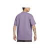 Nike ACG Einfarbige Kleinlogo Rundhals Freizeit Kurzarm T-Shirt Herren Oberteile Lila DQ1816-553