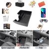 Center Console Bottom Organizer for 2025 2025 2025 2025 Toyota Sienna Lower Center Console Tray ABS Compartment Car Storage Box