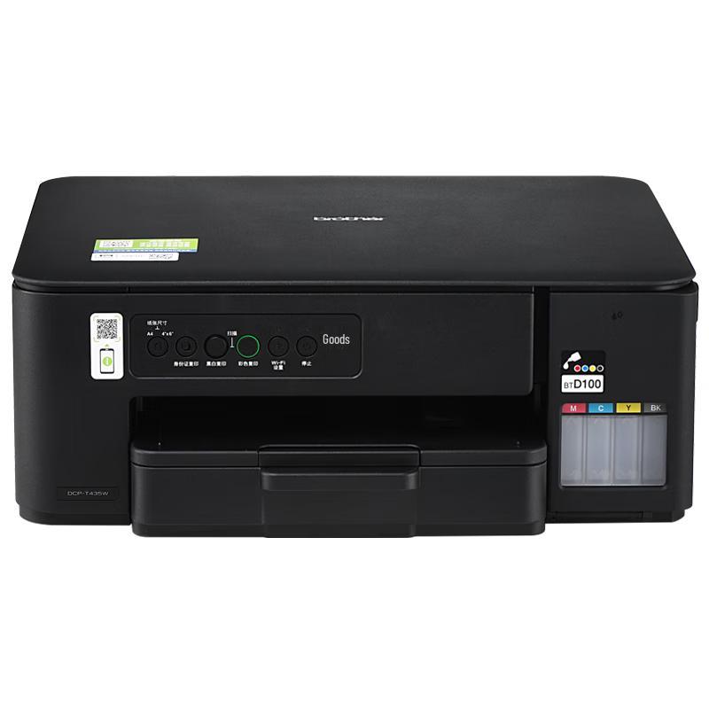 

Brother DCP-T435W Wireless Color Ink Tank All-in-One Printer Standard