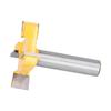 Surfacing Router Bit 4 Flute Tipped Slab Flattening CNC Woodworking Milling Cutter Planing Tool