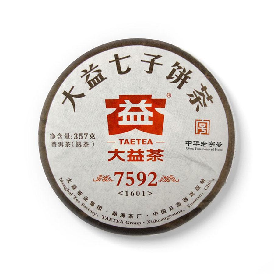 TAETEA 2016 Puer 7592 Ripe Tea Cake 357g