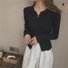 Indonesian Knitted Women's Slim Long-Sleeve Zipper Cardigan Sweater