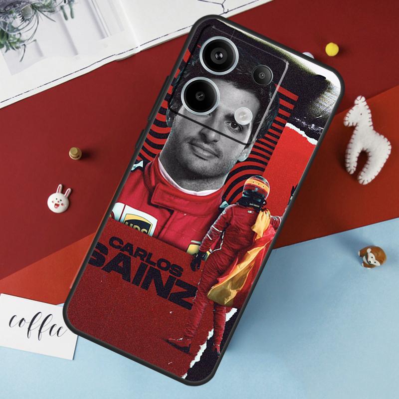 

Чехол Carlos Sainz F1 для Xiaomi Redmi Note 13 12 11 8 9 10 Pro Note 12S 11S 10S Redmi 12 10C 12C 13C Redmi Note 12 4G