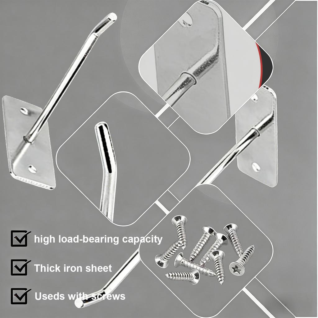 Wall mounted nail hooks, jewelry display hooks, perforated plate hooks, single line hooks, steel hardware tools, hammer pliers, wall hooks