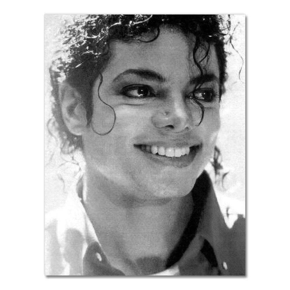 Michael Jackson plakaty drukuje czarno-białe malowanie ścian wysokiej jakości plakat dekoracyjny malowanie ścian Home Decoration! 21X30CMNo Framed