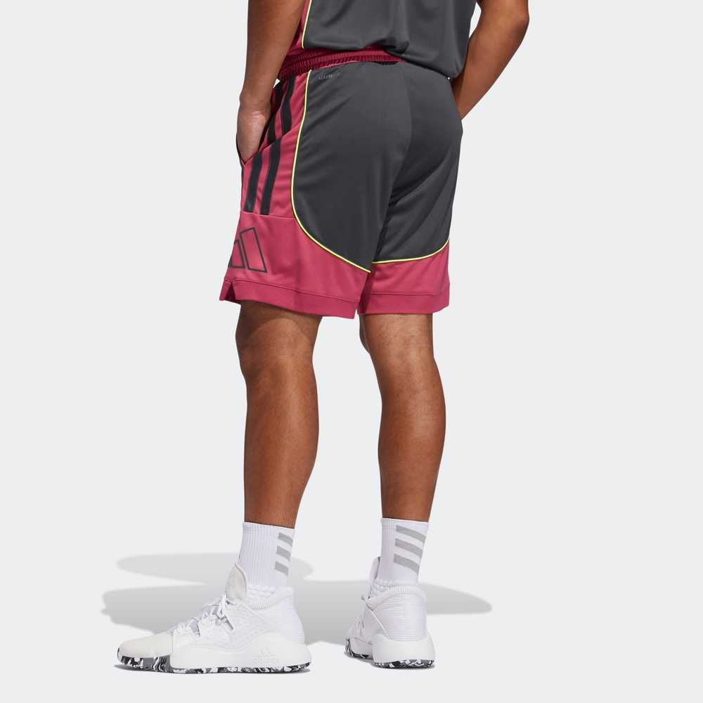 Adidas Creator 265 2.0 Basketball Shorts Men Bottoms Pink GK8378