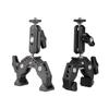 Universal Aluminum Alloy Rotating Clamp with 360 Swivels Ball Head Camera Mount Adapter Fit Tripods Rod Crossbars Gimbals Systems