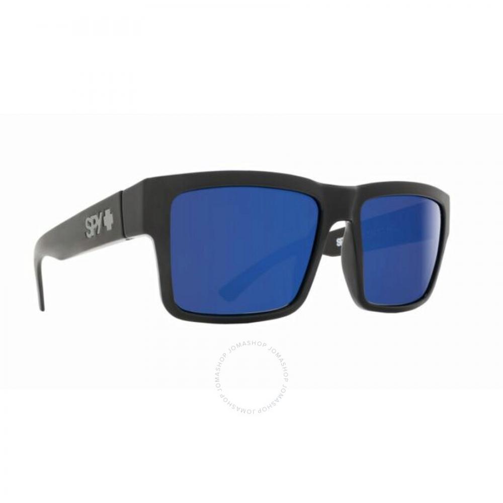 

Spy MONTANA HD Plus Gray Green Polarized with Dark Blue Square Men s Sunglasses 673407038486
