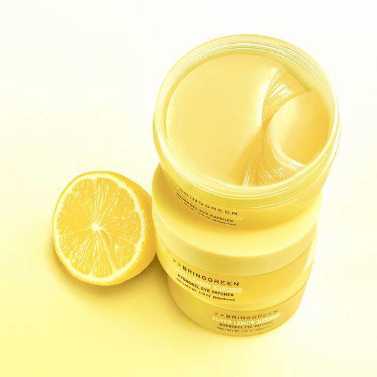 BRING GREEN Super Lemon Glutation Hydrożelowe Płatki Pod Oczy 60EA