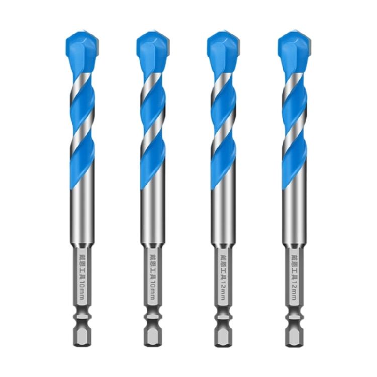 5/5/6/8/10/12mm High Hardness Eccentric Drill Precisions Drilling Glass Cement Metal Ceramic Punching Rock Drill Bit