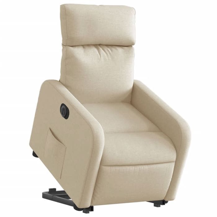 VidaXL Fauteuil Inclinable Électrique, Chaise de Relaxation avec Dossier et Repose-pied Réglables, Siège de Salon Salle de 3206725