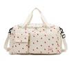 Retro Strawberry Sports Bag For Women Gym And Weekend Trips Sports Bag With Shoe Compartment