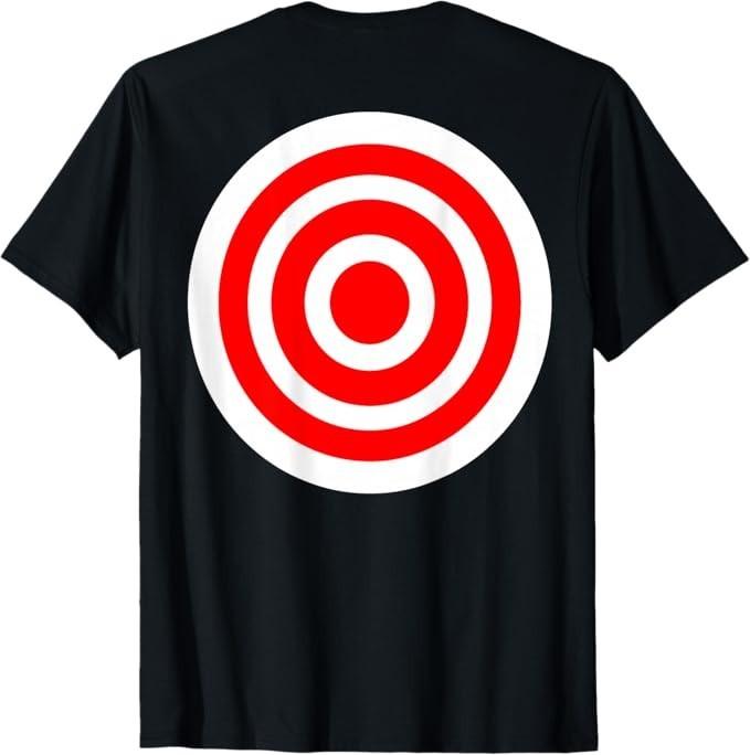 Funny Bullseye Target Joke T-Shirt - New Limited Edition