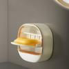 Punch-Free Soap Dish Wall Mounted Storage Rack High Quality Drain Soap Box  Unisex