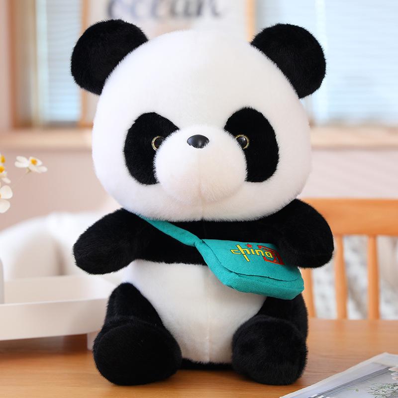 National Treasure Giant Panda Doll Plush Toy China Style Panda Zoo Promotions Children's Souvenirs