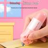 Quick-Drying Correction Fluid with Built-In Box Cutter – No Hands Stain & Erases Thermal Paper Writing