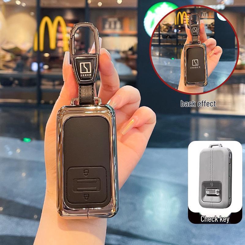 2026 Zeekr 9X Key Case - New Model Protective Shell & Car Key Bag