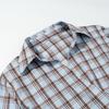 European and American Style, New Women's Clothing, Foreign Style Fashionable Double Plaid Poplin Shirt 4661/003