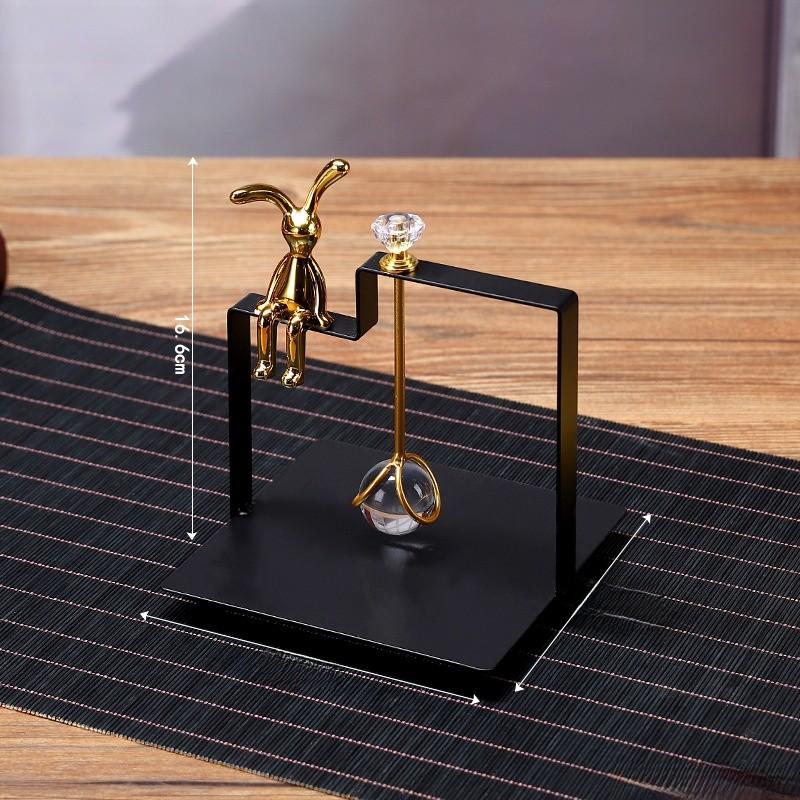 Sleek Metal Tissue Box Stand For Dining Table Home Office Accessory Decoration