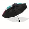 1pc Squid Games Themed High-quality Umbrella,Automatic Opening and Closing Umbrella,Multi-functional Umbrella G0811094