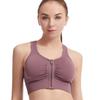 High Impact Shockproof Sports Bra for Women Plus Size Workout Running Yoga Bodybuilding Support Top with Zipper