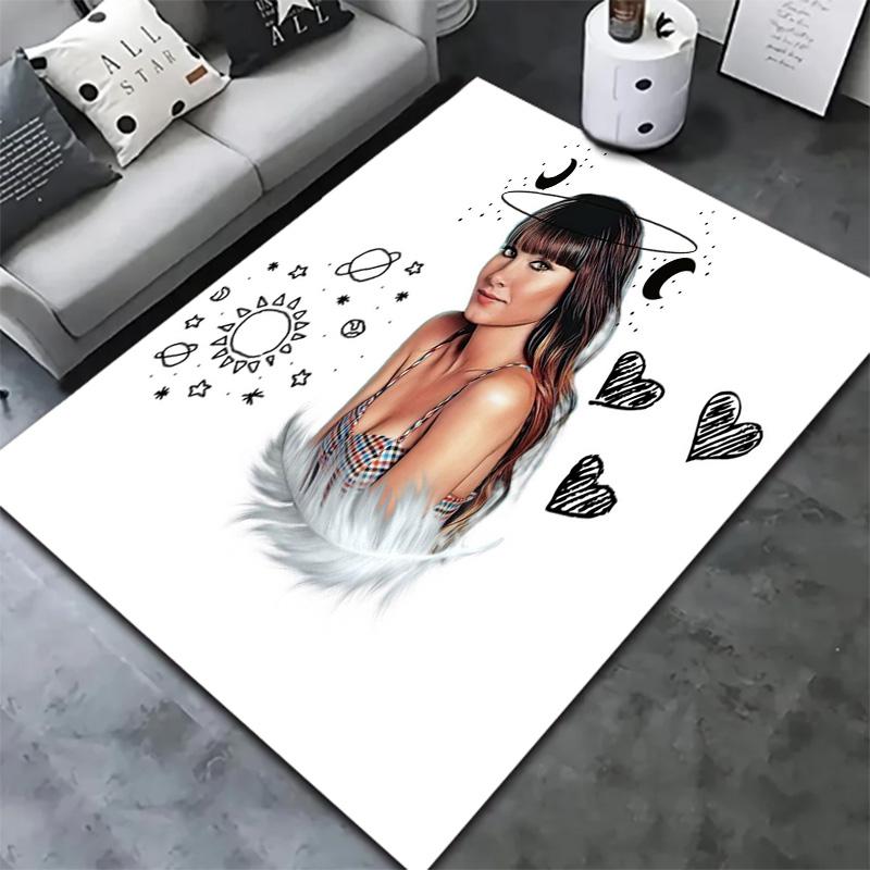Aitana Carpet Rug for Living Room Bedroom Home Sofa Decoration,Kids play Non-slip Floor Mat