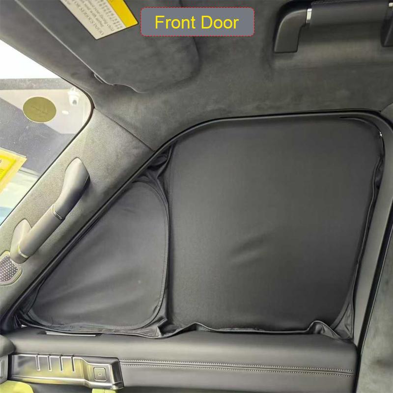 Car Black Window Privacy Sunshade For DONGFENG MEHRO M817 2025-Present Anti-UV Heat Insulation Protect Cover Interior Accessory
