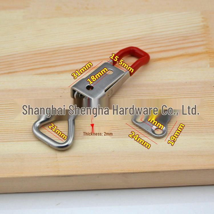 Adjustable 201 Stainless Steel Quick Clamp Latch Buckle 4001