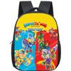 SuperThings Kindergarten Bags Funny Cartoon Backpack Waterproof Kids Bookbag SUPERTHINGS School Bag for Boys Girls Mochila
