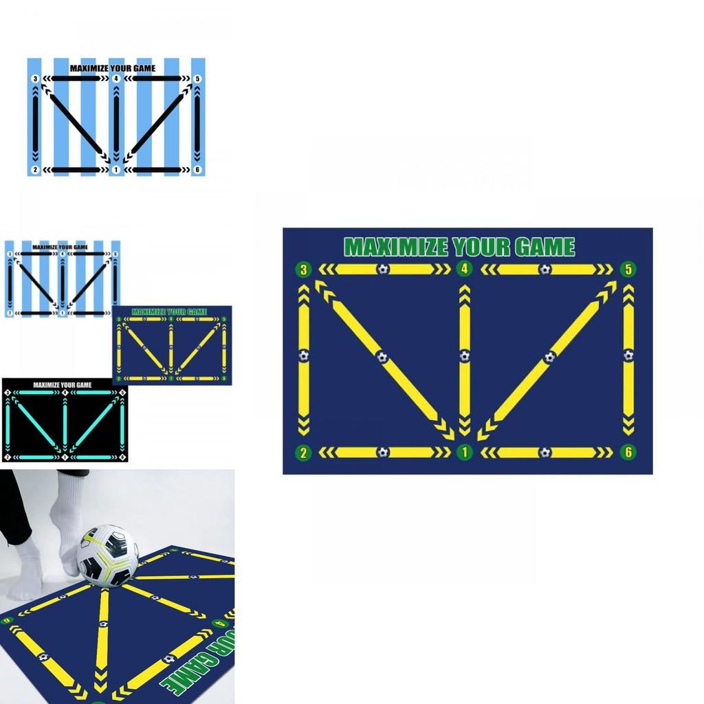 Premium Football Training Mat Skill Development Pad For Soccer Players 60x90cm