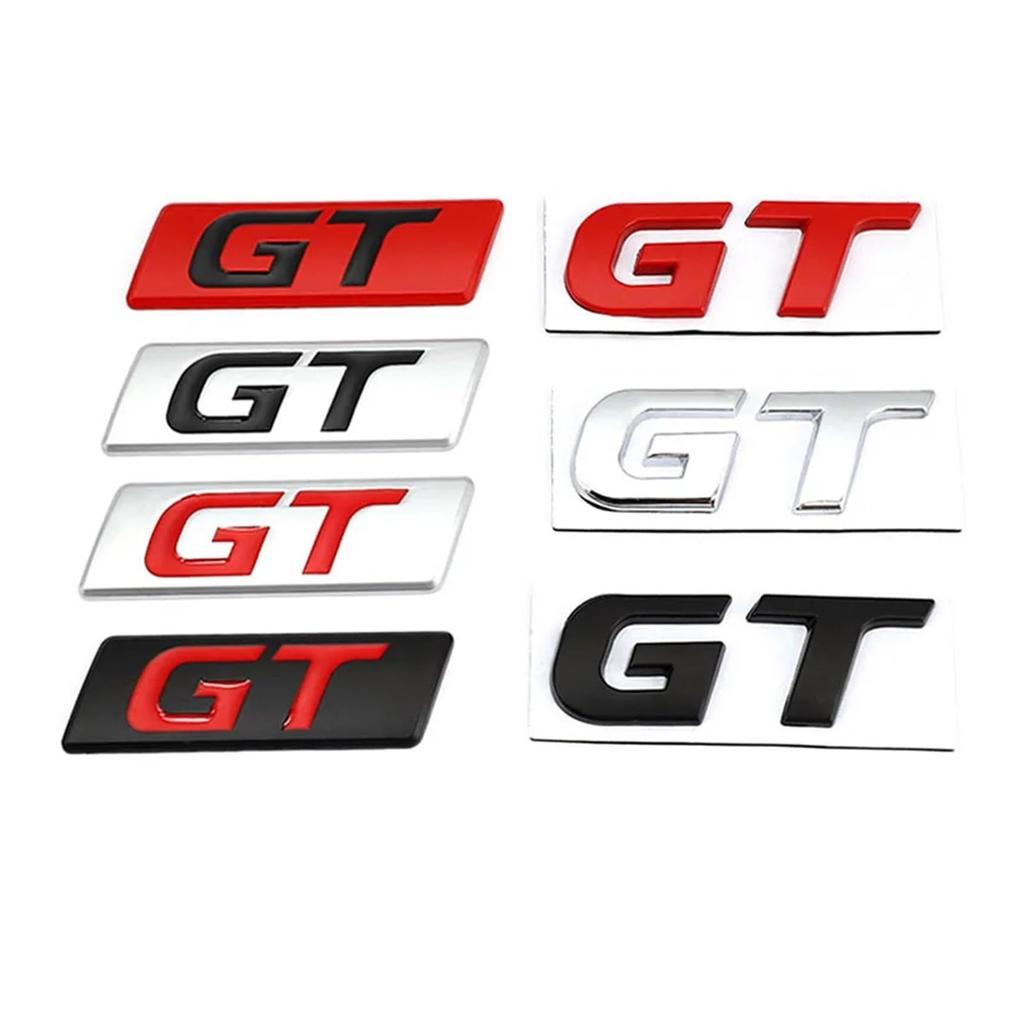 AQXYWIU GT Car Sticker Badge Emblem Decal for GT X6 X5 Forte Optima Picanto Stinger Sex Car Sticker (E)