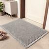 Super Absorberend Microvezel Wafel Badmat Moderne Antislip Badkamertapijt Ultra Zacht Machinewasbaar Badmat