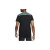 Nike Dri-Fit Tennis Top Solid Color Round Neck Short Sleeve T-Shirt Men Tops Black FD5320-010