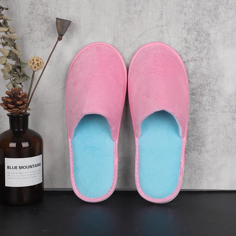 Anti-Slip Portable Thickened Disposable Slippers for Hotels, Inns, Beauty Salons, and Travel