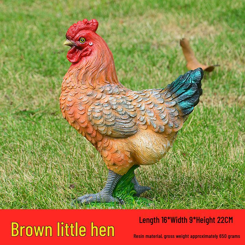 

Пластиковые украшения-курочки: Декор для двора и сада