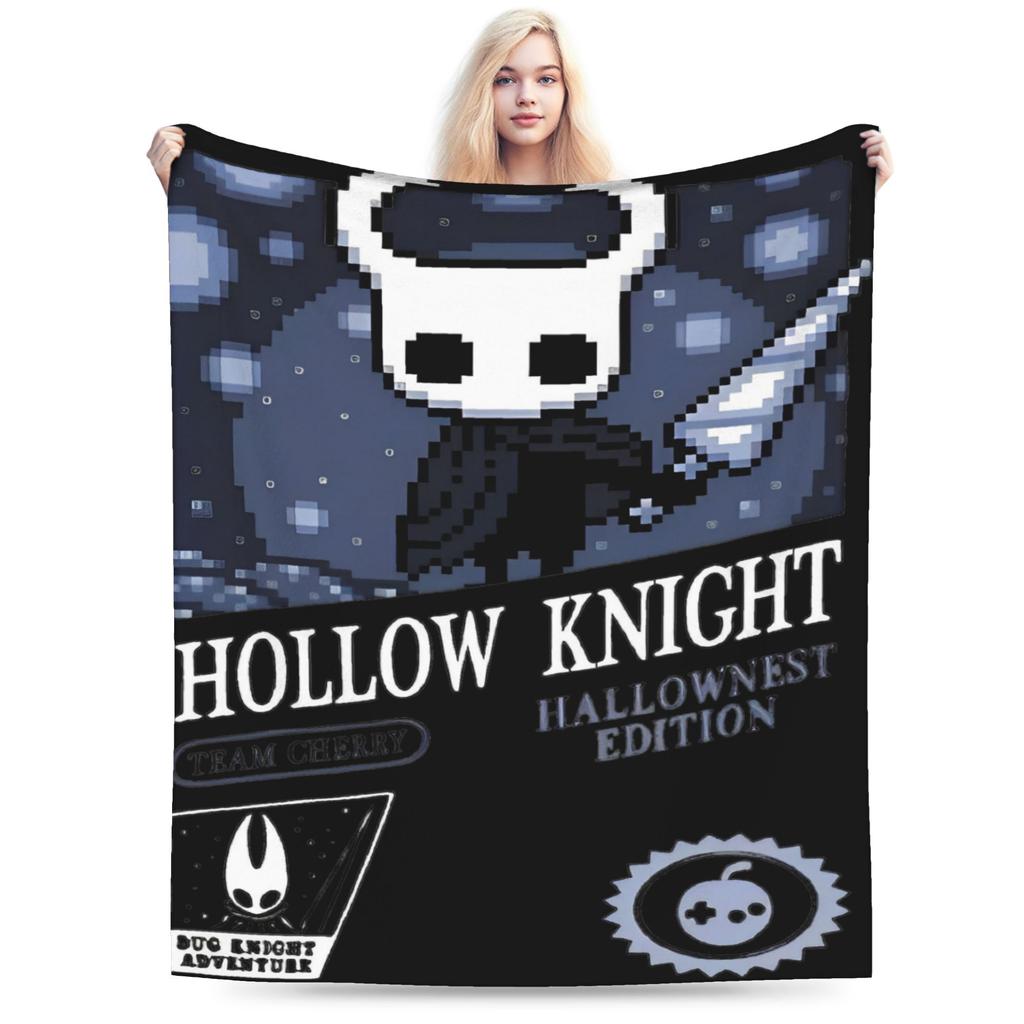 Hollow Knight Funny Games Blanket Lightweight Thin Flannel Novelty Gift Throw Blankets Quilt