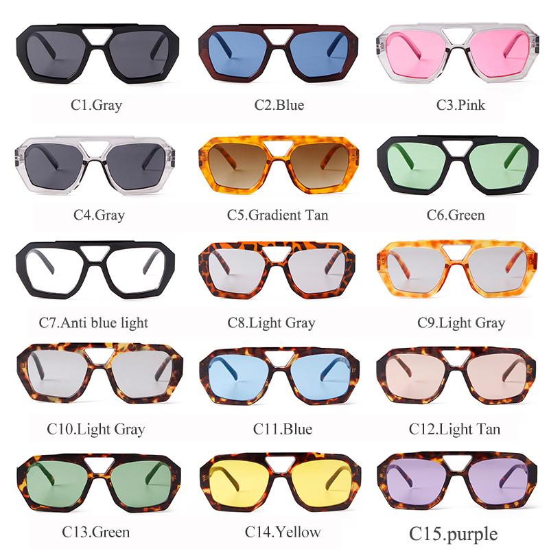 STORY Vintage Tortoiseshell Square Sunglasses for Women  Brand Designer Retro Classic Square Aviation Sun Glasses Men S4458