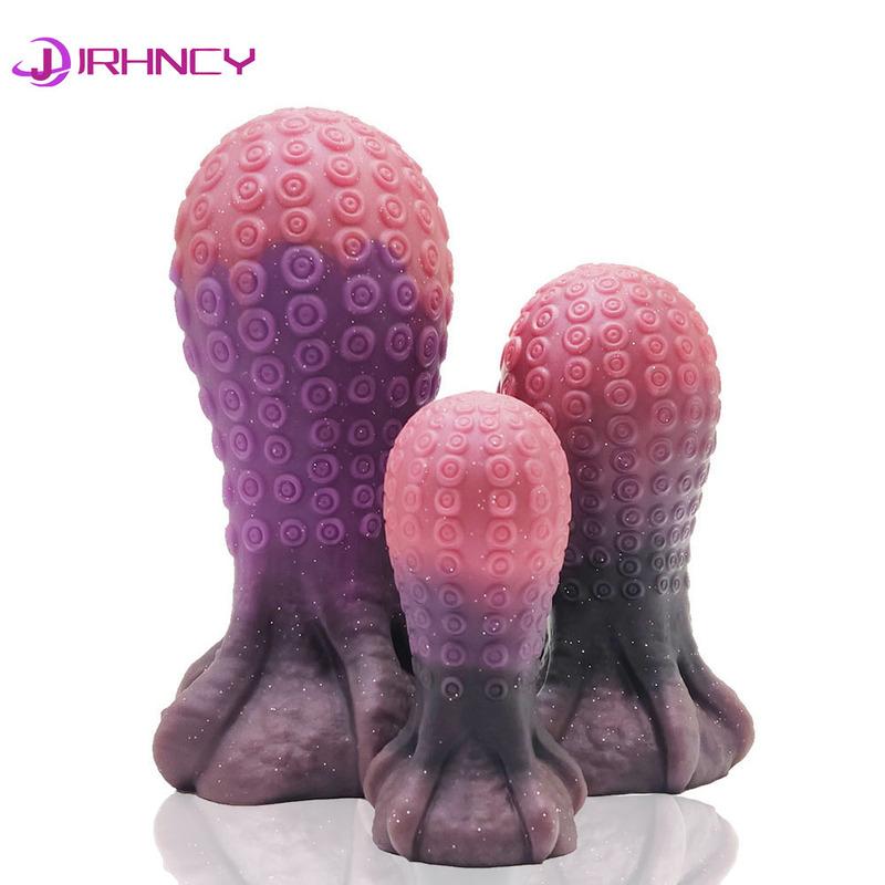 9.2cm XXL Huge Anal Plug Egg Butt Plug For Men Women Anal Dildos Silicone Soft Anal Balls With  Suction Cup Prostate Massage