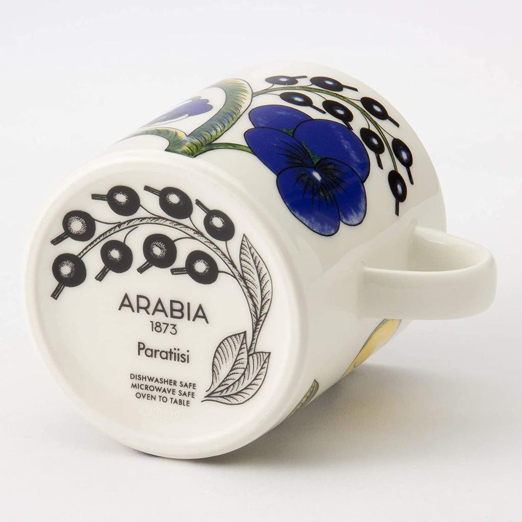 Arabia Paratiisi Official Brand Gift Authentic Perfect for or aW1021006 Mug, 0.24L, Color, Packaging, Imported. Christmas, Weddings, Housewarmings.