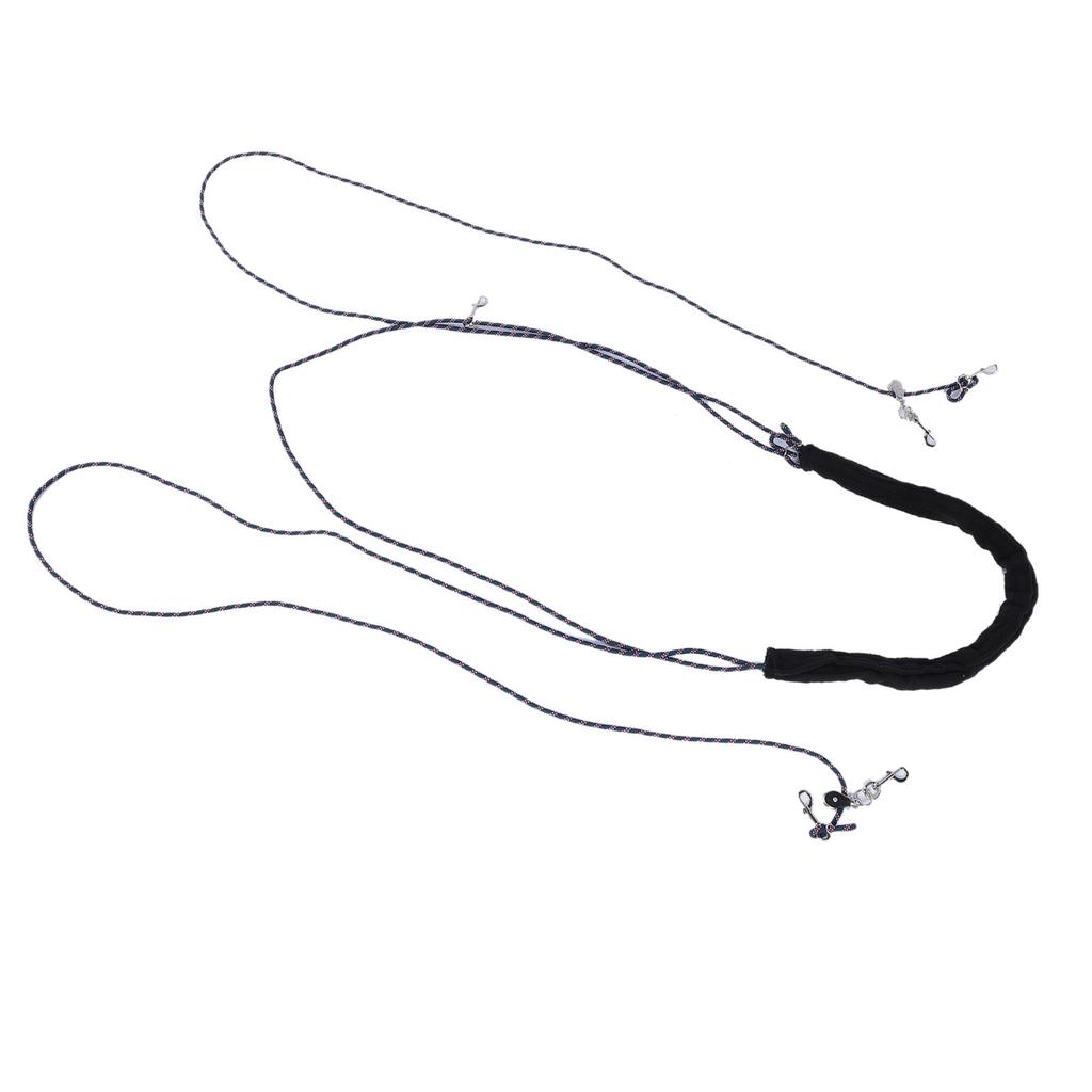Adjustable Horse Training and Lunging Aid with Rear Fleece Cover Easy Rope Adjustment Horse Balance Training Rope