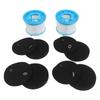 Replacement Vacuum Filters Set 2 High-Efficiency Filters 4 Pre-Filter Pads For Bissell For PowerClean For FurGuard 280W