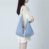 Atil Studio Denim Daisy Knot Shoulder Bag_[Light Blue]