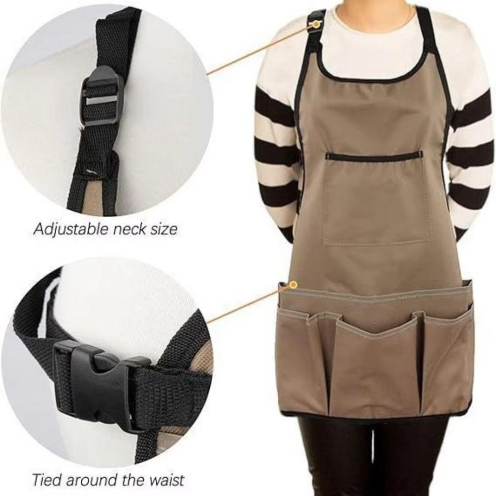 Multifunctional Gardening Apron Oxford Belt Woodworking Tool Bag Garden Tool Apron  Kitchen