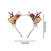 1PC Hair Band Glowing Headwear Hair Accessories Elk Pulp Antlers Party Prop Christmas Headband LED Light