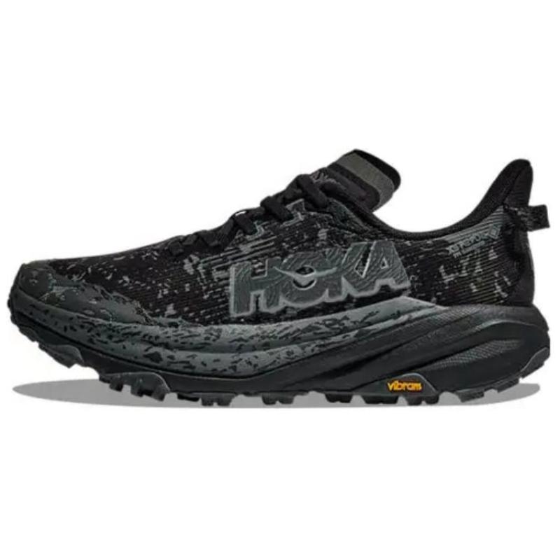 

HOKA ONE ONE SPEEDGOAT 6 Anti-Slip Wear-Resistant Low-Top Running Shoes Women s Black Sneakers 1155151-bckt 37⅓ чорний